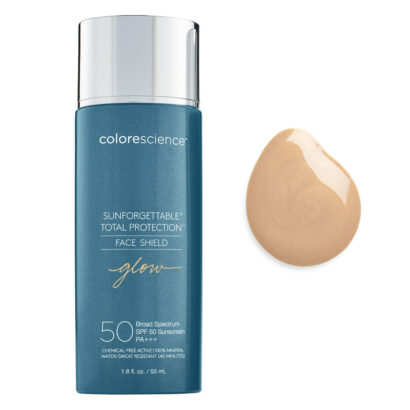 Ochronny krem przeciwsłoneczny do twarzy SPF 50 Colorscience Sunforgettable Total Protection Face Shield (Glow)