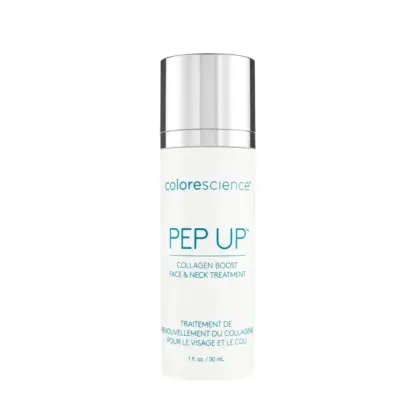 Krem do twarzy i szyi stymulujący produkcję kolagenu Colorescience Pep-Up