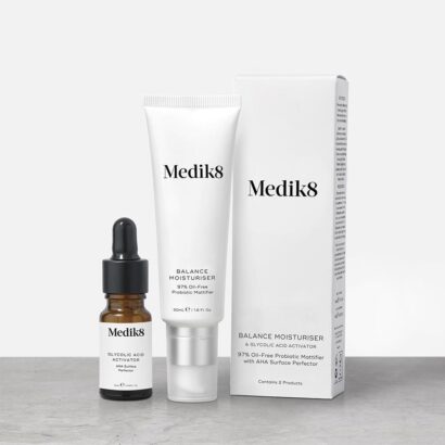 Krem nawilżający Medik8 Balance Moisturiser & Glycolic Acid Activator z 97% bezolejową formułą